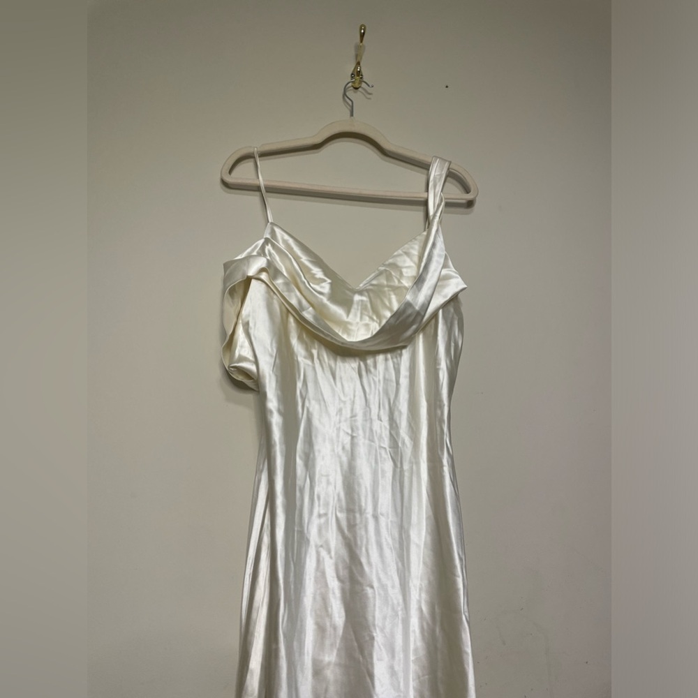 Reformation Ronda Luxe Ivory Bridal Gown NWT - Picture 8 of 11